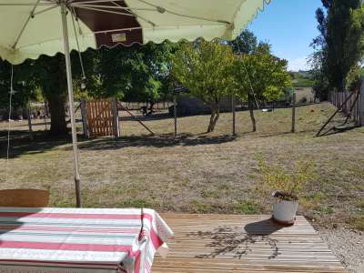 © Terrasse et jardin