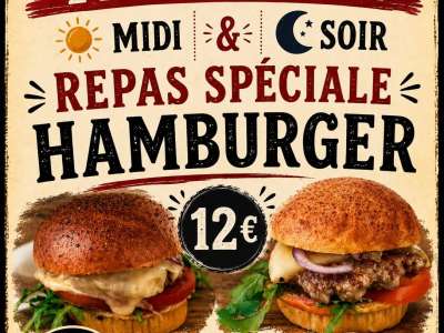 © Affiche repas spécial